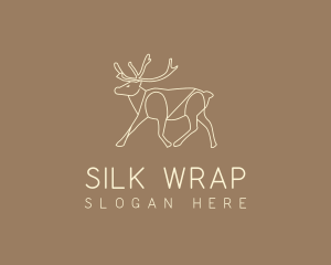 Stag Buck Wildlife logo design