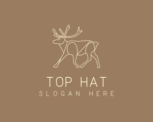 Stag Buck Wildlife logo design