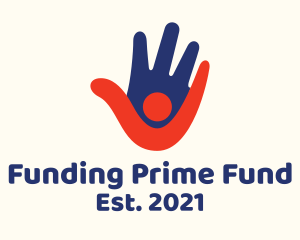 Hand Person Foundation logo design