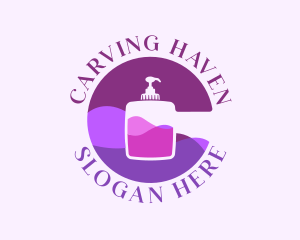 Soap Alcohol Dispenser logo design