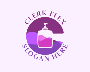 Soap Alcohol Dispenser logo design