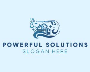 Residential Home Power Wash logo design