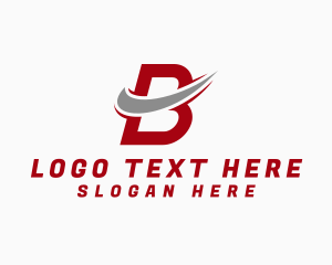 Delivery Logistics Swoosh logo