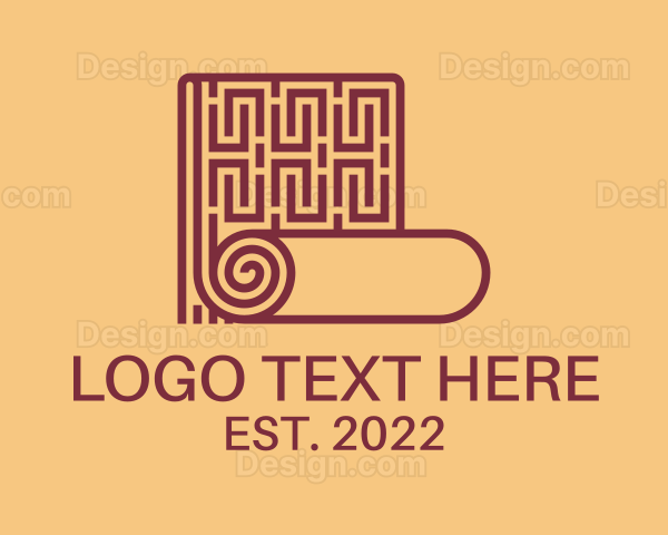 Clean Carpet Pattern Logo