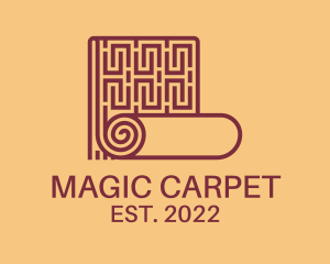 Clean Carpet Pattern logo design