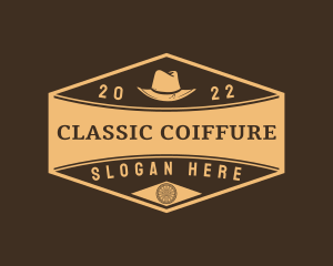 Classic Western Hat logo design