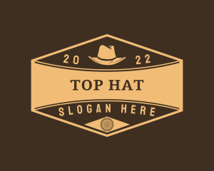 Classic Western Hat logo design