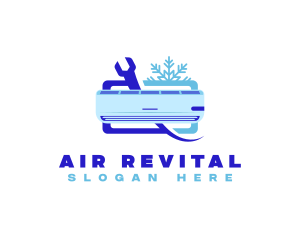 Air Conditioner Mechanic logo design