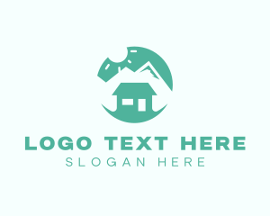 Mountain Peak Cabin Home logo