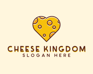 Cheddar Cheese Heart  logo