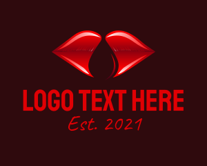 Modern Red Lips  logo