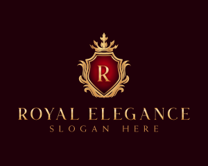 Royal Crown Crest logo design