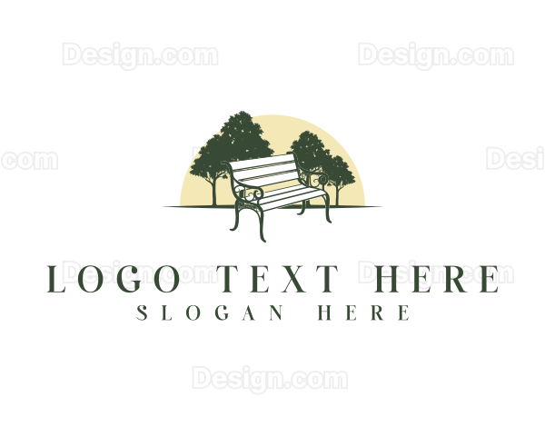 Forest Tree Bench Logo
