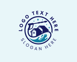 House Water Splash Cleaning logo