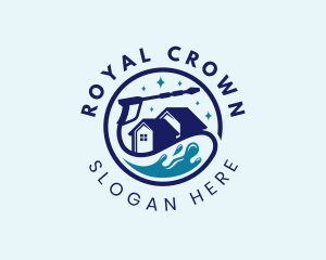 House Water Splash Cleaning logo