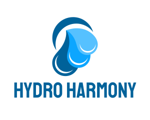 Aqua Water Waves  logo