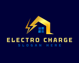 Power House Electricity logo design