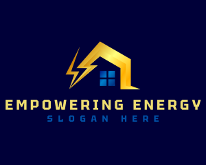 Power House Electricity logo design