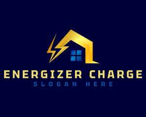 Power House Electricity logo design