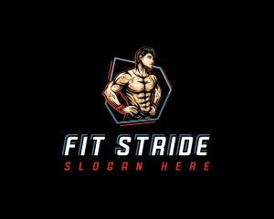 Gym Physique Fitness logo design