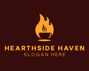 Orange Flame Coffee logo