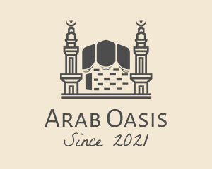 Religious Muslim Temple logo design