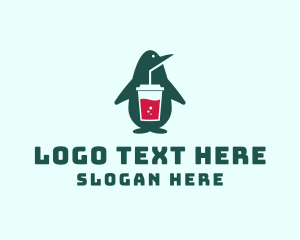 Penguin Smoothie Drink  logo