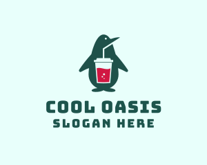 Penguin Smoothie Drink  logo