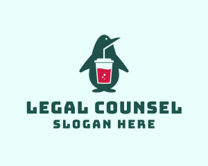 Penguin Smoothie Drink  logo