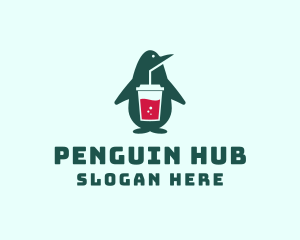 Penguin Smoothie Drink  logo