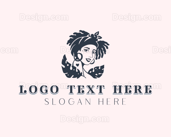 Hair Styling Beauty Salon Logo