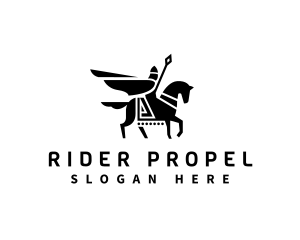 Horse Spear Rider logo