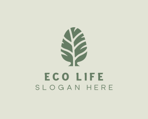 Green Pine Tree logo design