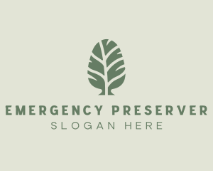 Green Pine Tree logo design