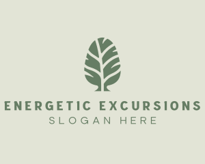 Green Pine Tree logo design