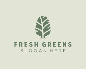 Green Pine Tree logo design