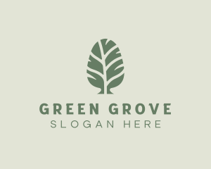 Green Pine Tree logo design