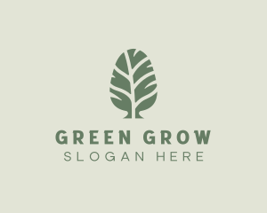 Green Pine Tree logo design