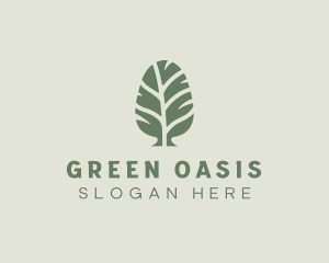 Green Pine Tree logo design