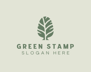 Green Pine Tree logo design