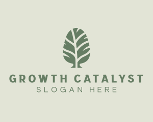 Green Pine Tree logo design