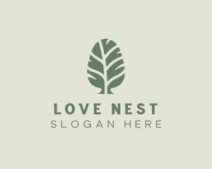 Green Pine Tree logo design