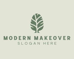 Green Pine Tree logo design