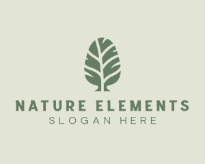 Green Pine Tree logo design