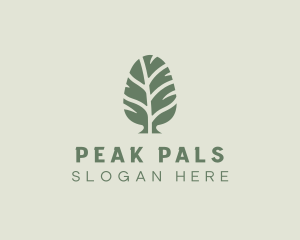 Green Pine Tree logo design