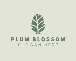 Green Pine Tree logo design