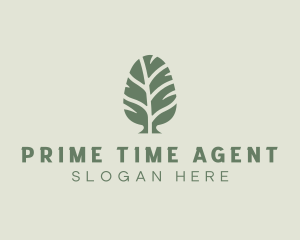 Green Pine Tree logo design