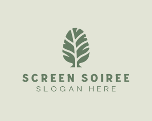 Green Pine Tree logo design