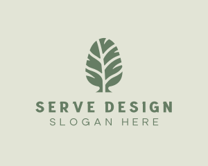 Green Pine Tree logo design