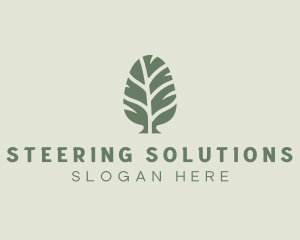 Green Pine Tree logo design